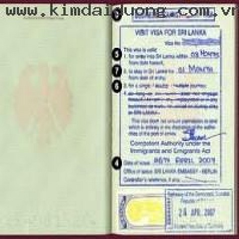 Dịch vụ làm visa Sri Lanka nhanh khẩn