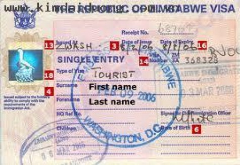 Dịch vụ visa Zimbabwe