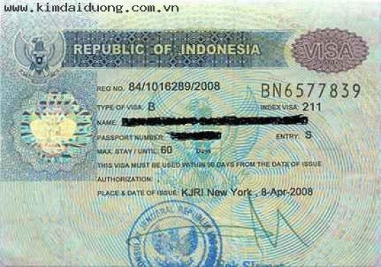 Dịch vụ visa Indonesia Dịch vụ visa Indonesia