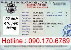 Dịch vụ làm visa Myanmar nhanh khẩn