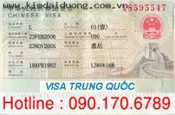 Dịch vụ visa Trung Quốc